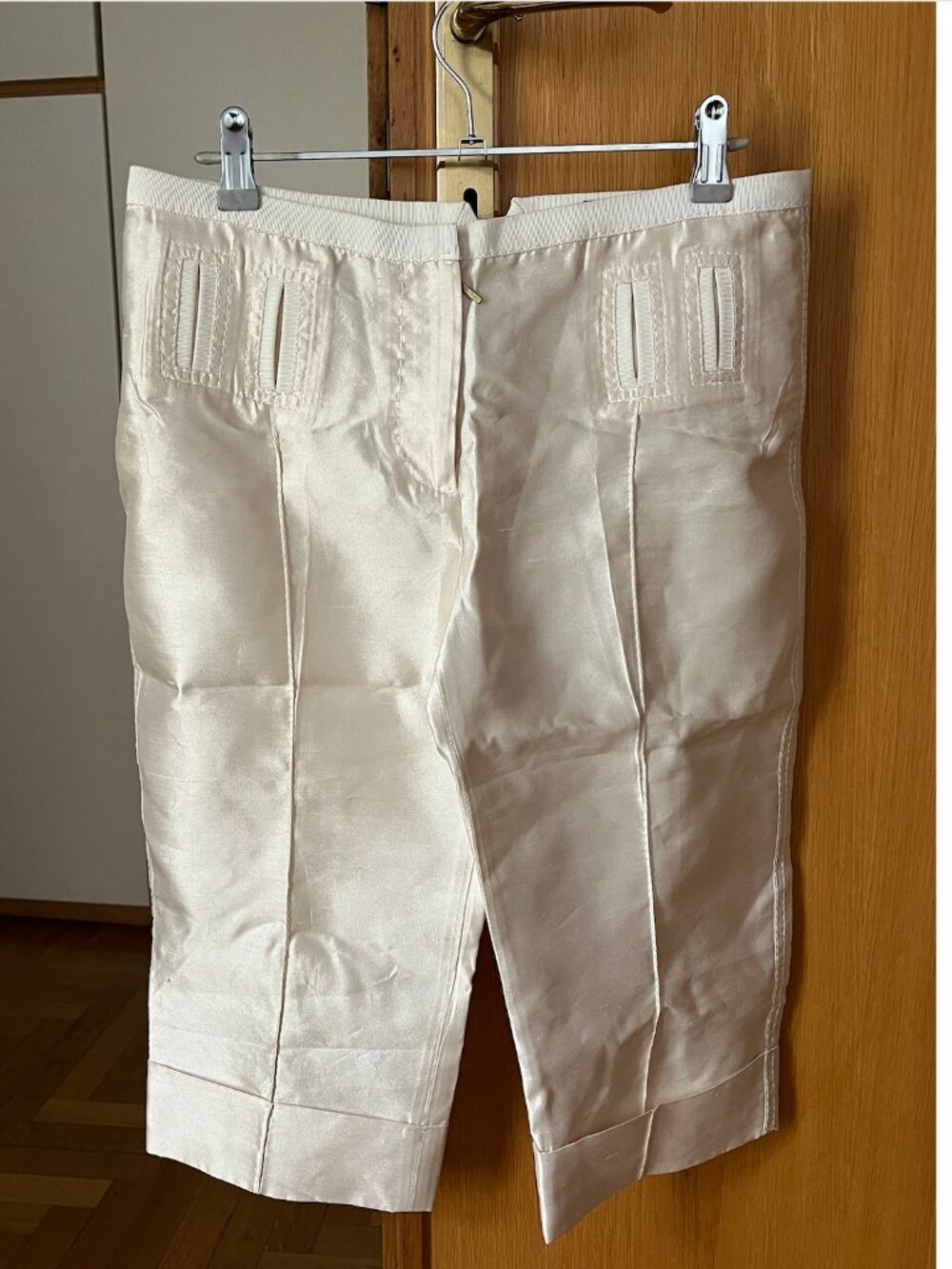 Roberto Cavalli Silk Capris